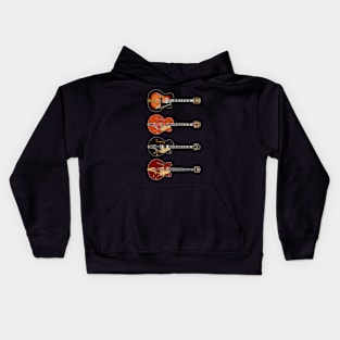 Chet Atkins Iconic Guitars Kids Hoodie